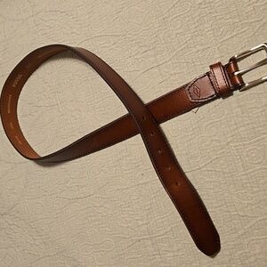Fossil Genuine Leather Brown Belt Size 34
